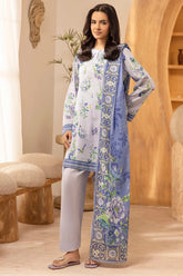 EIRA 3Pc - Digital Printed Lawn Dress