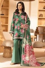 ELYSIA 3Pc - Digital Printed Lawn Dress