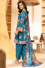 KYSA 3Pc - Digital Printed Lawn Dress