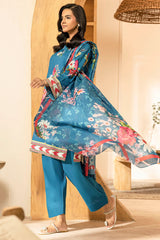 KYSA 3Pc - Digital Printed Lawn Dress