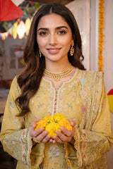 MERCINA 3Pc - Festive Embroidered Lawn