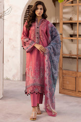 IREA 3Pc - Digital Printed Lawn Dress