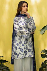 SANAM 3Pc - Digital Printed Lawn Dress