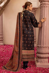 SHADAN 3Pc - Embroidered Khaddar Dress