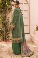 TAIMA 3Pc - Embroidered Khaddar Dress