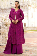 NOORIE 3Pc - Embroidered Khaddar Dress - LEXZARI