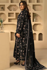 NAMAR 3Pc -Digital Printed Khaddar Dress - LEXZARI