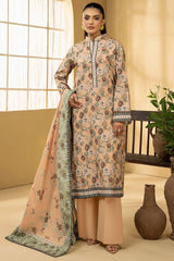 RUHI 3Pc -Digital Printed Khaddar Dress - LEXZARI