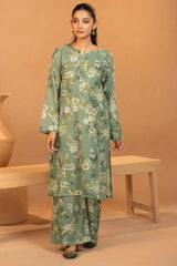 NISA 2Pc - Printed Khaddar Dress