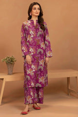 ZARIA 2Pc - Printed Khaddar Dress