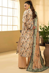 RUHI 3Pc -Digital Printed Khaddar Dress - LEXZARI