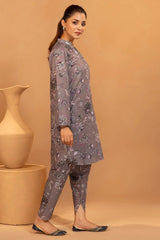 LIYANAH 2Pc - Printed Khaddar Dress