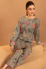JAHARA 2Pc - Printed Khaddar Dress
