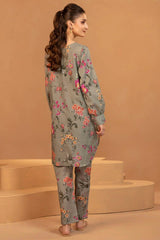 JAHARA 2Pc - Printed Khaddar Dress