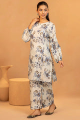 HUMRA 2Pc - Printed Khaddar Dress