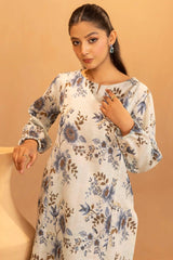 HUMRA 2Pc - Printed Khaddar Dress