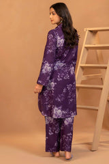 NAAIRAH 2Pc - Printed Khaddar Dress