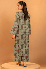 HAFSA 2Pc - Printed Khaddar Dress