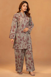 NAJWA 2Pc - Printed Khaddar Dress