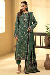 KIARA 3Pc -Digital Printed Khaddar Dress - LEXZARI