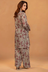 NAJWA 2Pc - Printed Khaddar Dress
