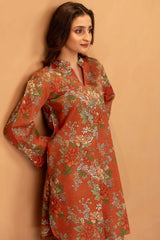 IMAN 2Pc - Printed Khaddar Dress