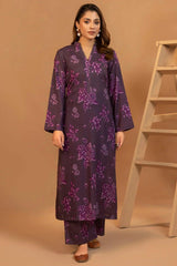QADIRA 2Pc - Printed Khaddar Dress