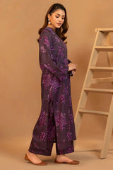 QADIRA 2Pc - Printed Khaddar Dress