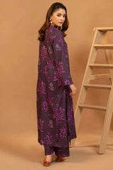 QADIRA 2Pc - Printed Khaddar Dress