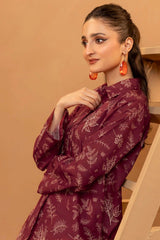RABAB 2Pc - Printed Khaddar Dress