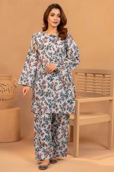 FATIN 2Pc - Printed Khaddar Dress