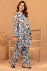 FATIN 2Pc - Printed Khaddar Dress