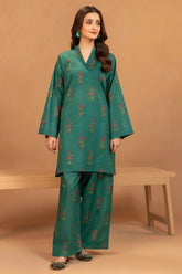 HEYAM 2Pc - Printed Khaddar Dress