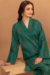 HEYAM 2Pc - Printed Khaddar Dress