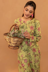 MANA 2Pc - Printed Khaddar Dress