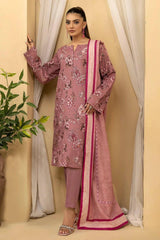 JAANAN 3Pc -Digital Printed Khaddar Dress - LEXZARI