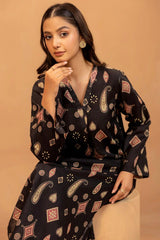FAMYA 2Pc - Printed Khaddar Dress