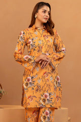 JABEEN 2Pc - Printed Khaddar Dress