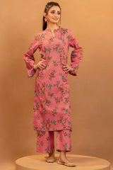 SHEILA 2Pc - Printed Khaddar Dress