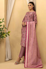 JAANAN 3Pc -Digital Printed Khaddar Dress - LEXZARI