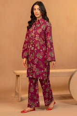 ZAIRA 2Pc - Printed Khaddar Dress
