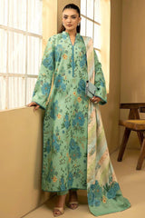 AMIMA 3Pc -Digital Printed Khaddar Dress - LEXZARI