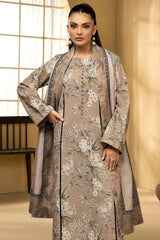 ZUWEYNA 3Pc -Digital Printed Khaddar Dress - LEXZARI