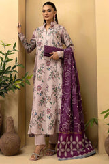 MAIDA 3Pc -Digital Printed Khaddar Dress - LEXZARI