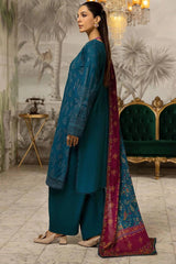 AIFA 3Pc - Embroidered Khaddar Dress - LEXZARI
