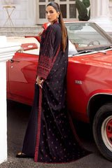 ABILA 3Pc - Embroidered Khaddar Dress - LEXZARI