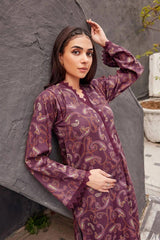 CHAMAN 2Pc -Digital Printed Khaddar Dress - LEXZARI