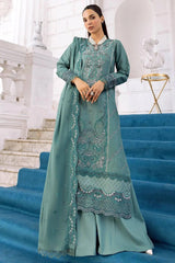 FADIL 3Pc - Embroidered Khaddar Dress - LEXZARI