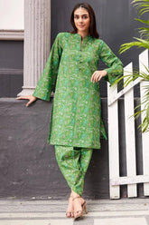 SAMAA 2Pc -Digital Printed Khaddar Dress - LEXZARI
