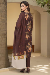 MILA 3Pc - Digital Printed Khaddar Dress